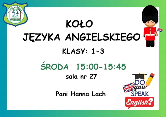 koło języka angielskiego 