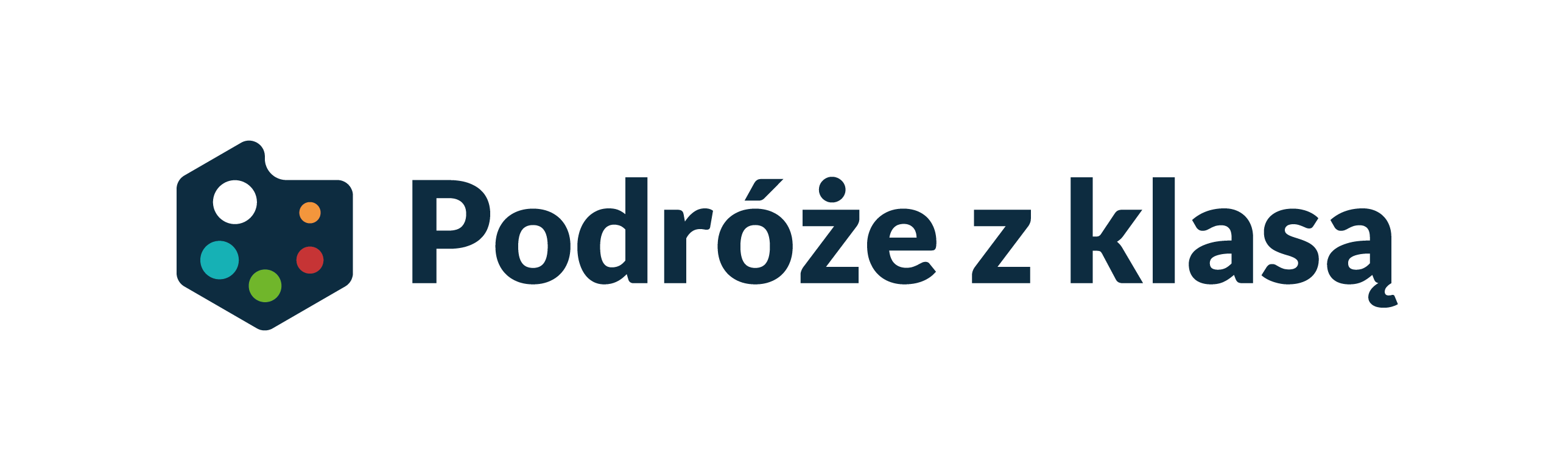 Podróże z klasą - logotyp granatowy