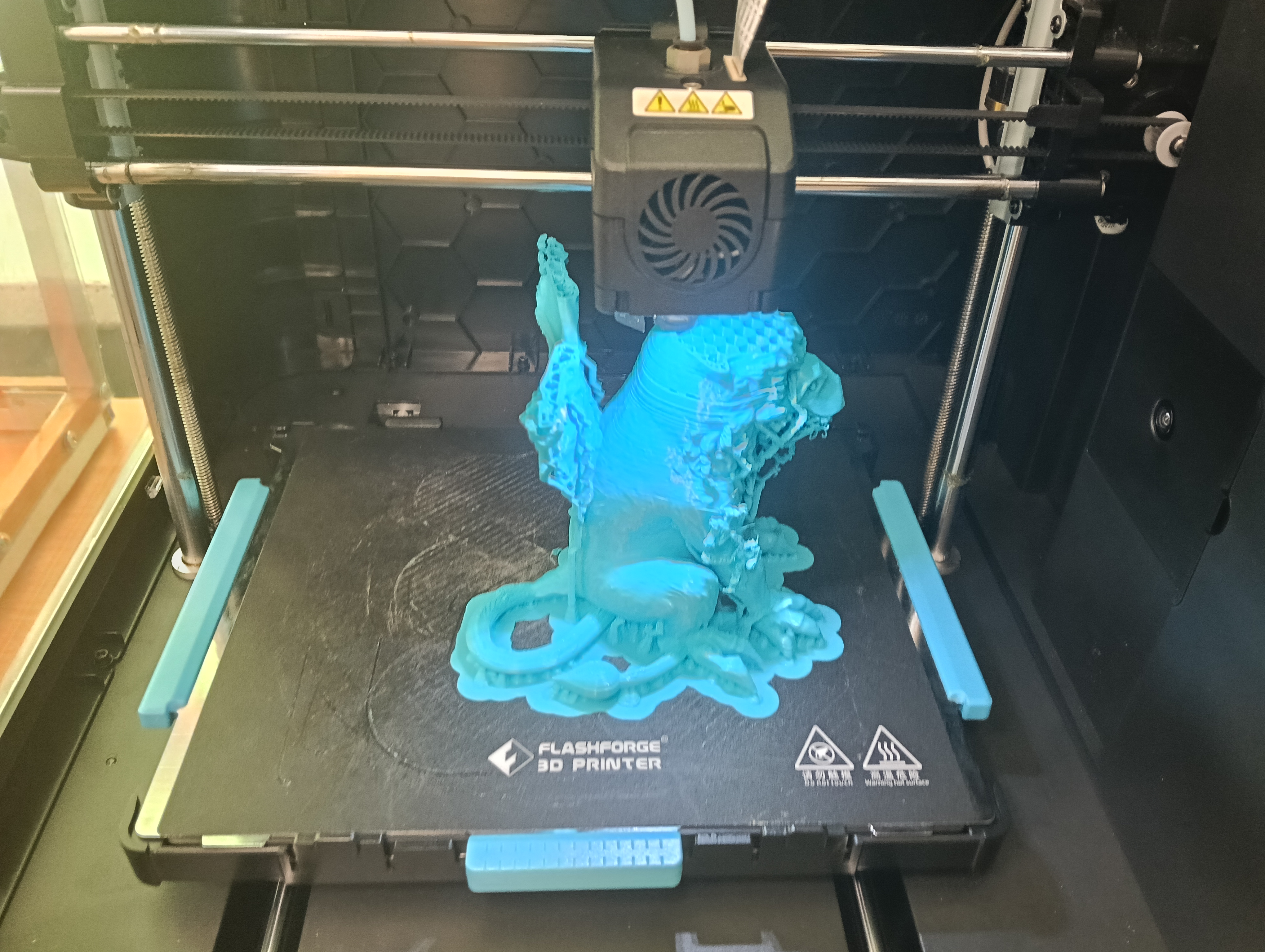 drukowanie modelu 3D Gryfika