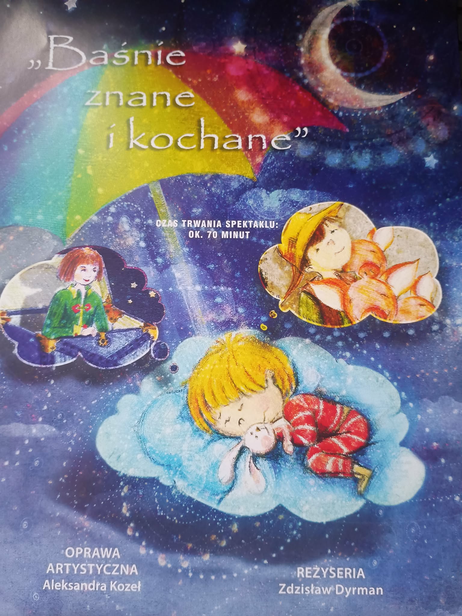 Plakat spektaklu Baśnie znane i kochane