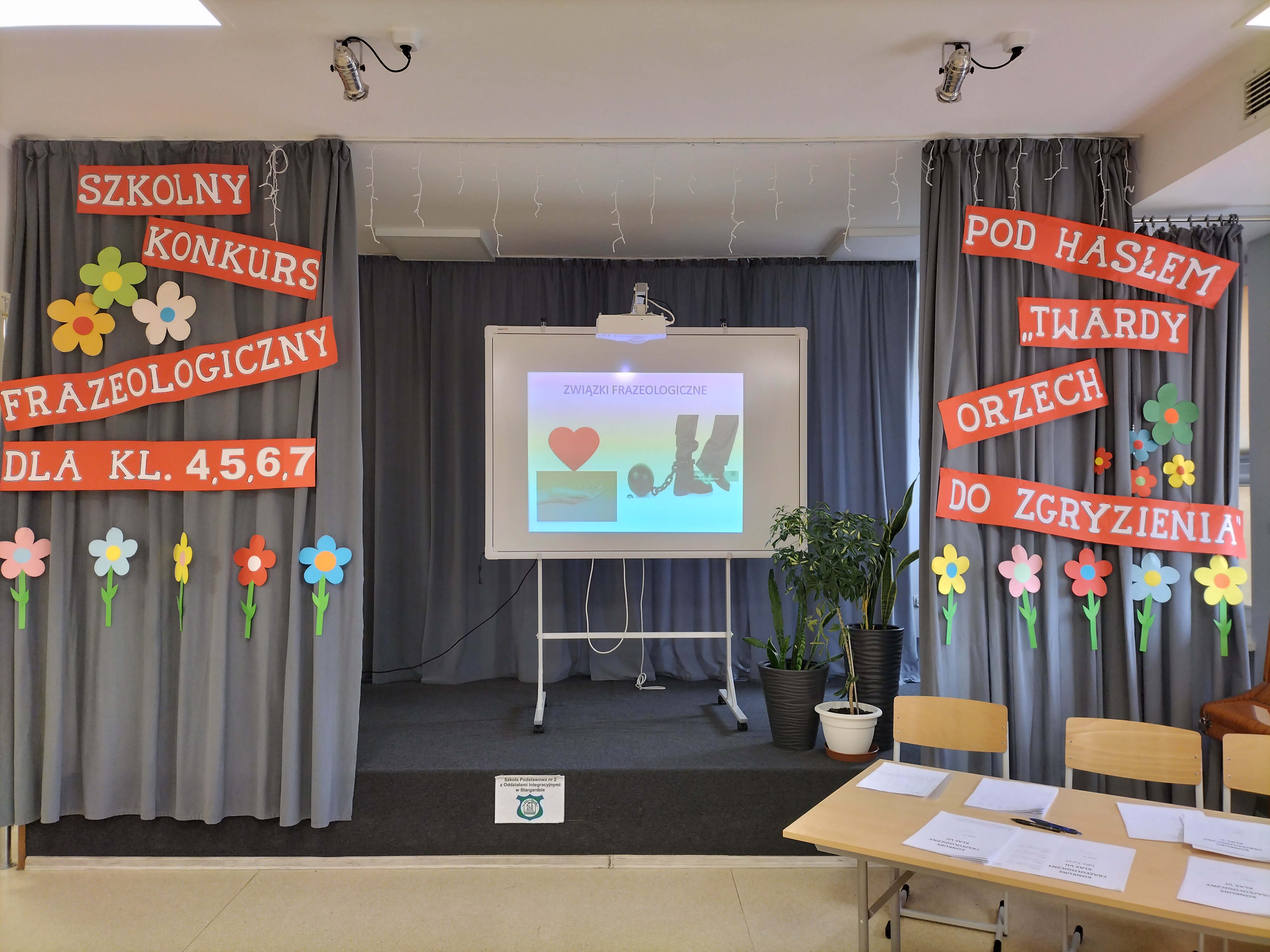 Szkolny Konkurs Frazeologiczny dla kl